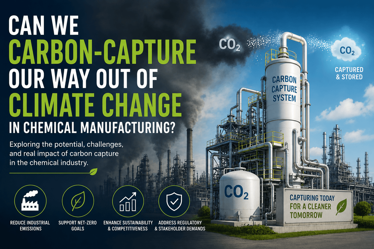 Can Carbon Capture Save the Chemical Industry from Climate Change?