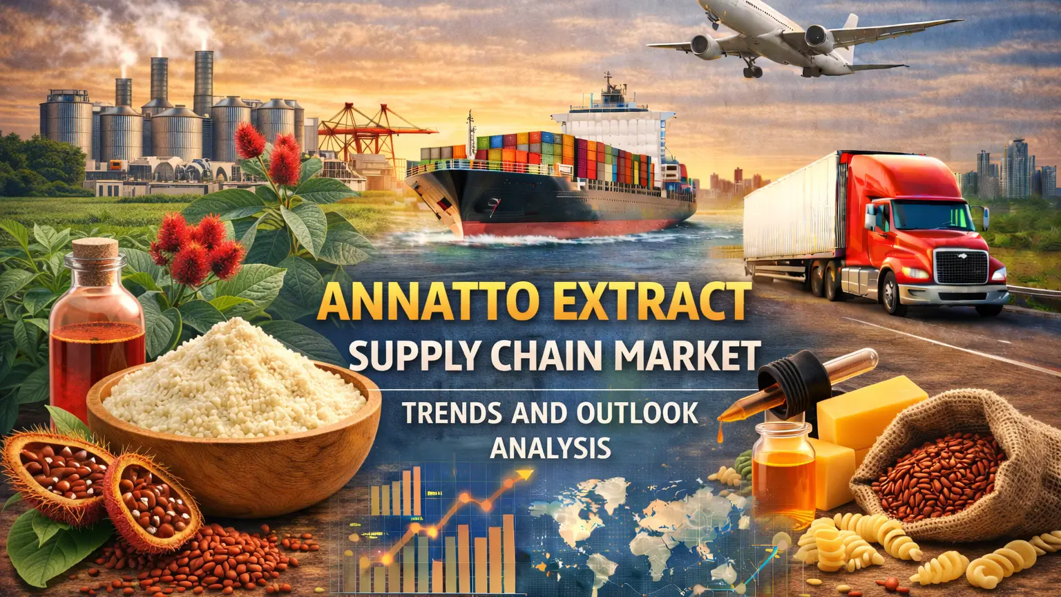 مستخلص Annatto: اتجاهات السوق وتحليل التوقعات لسلسلة التوريد